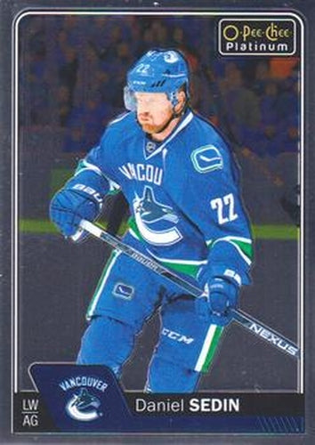 #28 Daniel Sedin - Vancouver Canucks - 2016-17 O-Pee-Chee Platinum Hockey