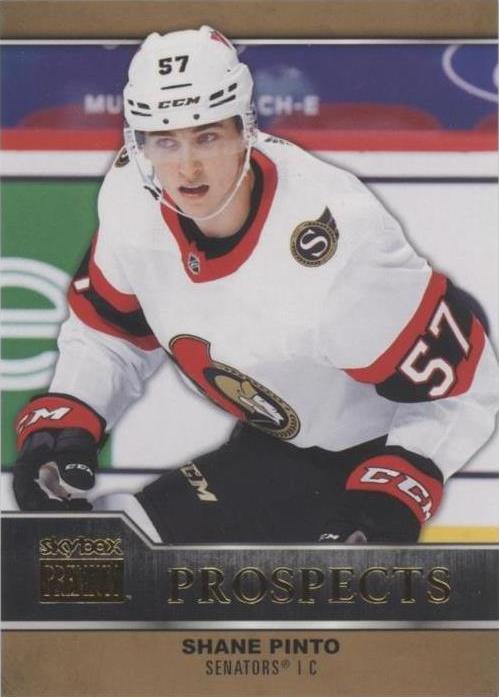 #PP-28 Shane Pinto - Ottawa Senators - 2021-22 SkyBox Metal Universe - Skybox Premium Prospects Hockey