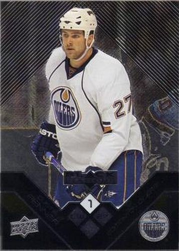 #28 Dustin Penner - Edmonton Oilers - 2008-09 Upper Deck Black Diamond Hockey