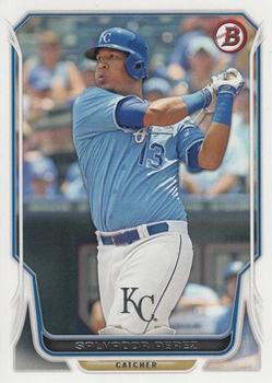 #28 Salvador Perez - Kansas City Royals - 2014 Bowman Baseball