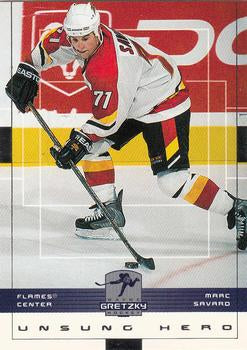 #28 Marc Savard - Calgary Flames - 1999-00 Upper Deck Wayne Gretzky Hockey