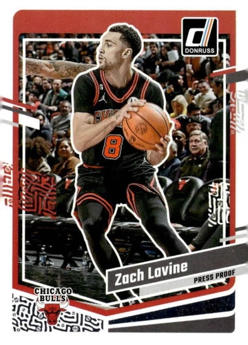 #28 Zach LaVine - Chicago Bulls - 2023-24 Donruss Basketball