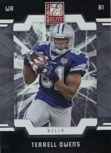 #28 Terrell Owens - Buffalo Bills - 2009 Donruss Elite Football