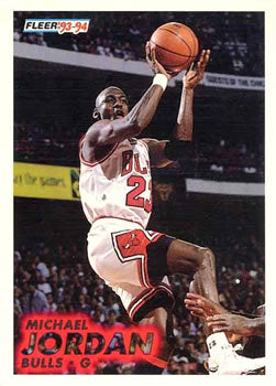 #28 Michael Jordan - Chicago Bulls - 1993-94 Fleer Basketball