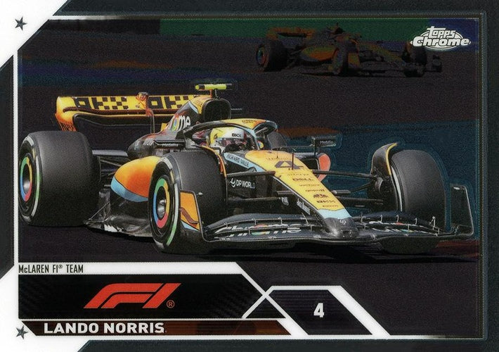 #28 Lando Norris - McLaren F1 Team - 2023 Topps Chrome Formula 1 Racing
