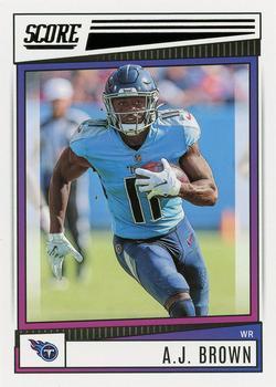 #28 A.J. Brown - Tennessee Titans - 2022 Score Football