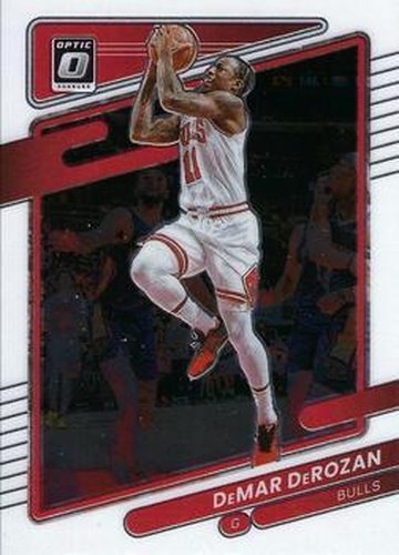 #28 DeMar DeRozan - Chicago Bulls - 2021-22 Donruss Optic Basketball