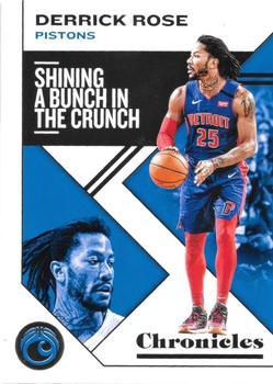 #28 Derrick Rose - Detroit Pistons - 2019-20 Panini Chronicles Basketball