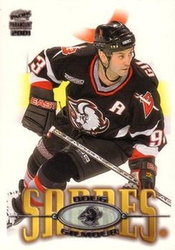 #28 Doug Gilmour - Buffalo Sabres - 2000-01 Pacific Paramount Hockey