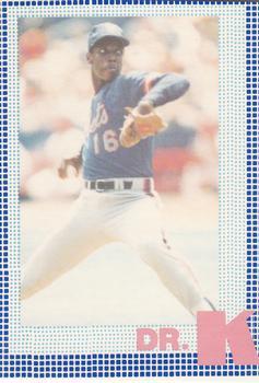 #28 Dwight Gooden - New York Mets - 1985 Renata Galasso Dwight Gooden Dr. K Baseball