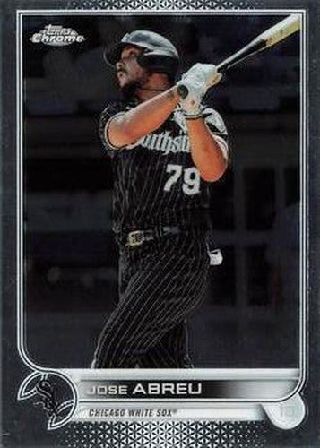 #28 Jose Abreu - Chicago White Sox - 2022 Topps Chrome Baseball