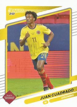 #28 Juan Cuadrado - Colombia - 2021-22 Donruss Road to FIFA World Cup Qatar 2022 Soccer