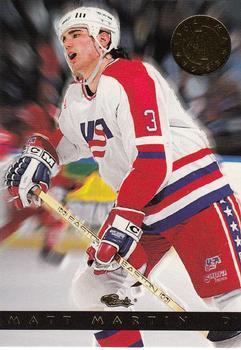 #28 Matt Martin - USA - 1993-94 Classic Images Four Sport