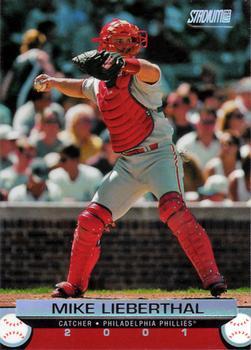 #28 Mike Lieberthal - Philadelphia Phillies - 2001 Stadium Club Baseball