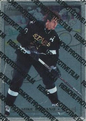 #28 Mike Modano - Dallas Stars - 1996-97 Leaf Preferred - Steel Hockey