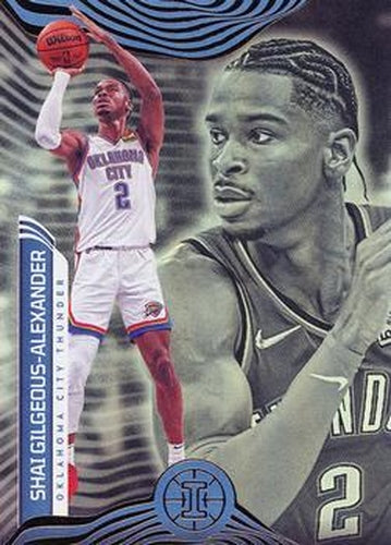 #28 Shai Gilgeous-Alexander - Oklahoma City Thunder - 2021-22 Panini Illusions Basketball