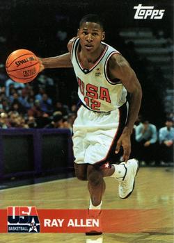 #28 Ray Allen - USA - 2000 Topps Team USA Basketball