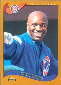 #28 Eric Young - Chicago Cubs - 2002 Topps Baseball