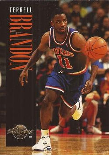 #28 Terrell Brandon - Cleveland Cavaliers - 1994-95 SkyBox Premium Basketball
