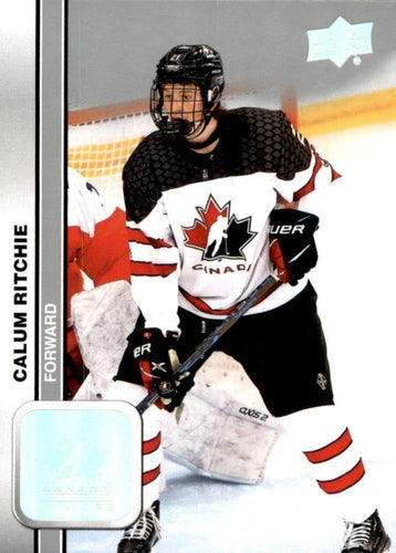 #28 Calum Ritchie - Canada - 2023 Upper Deck Team Canada Juniors Hockey