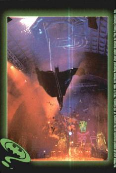#28 Batman flies - 1995 Topps Batman Forever Stickers