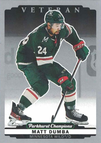 #28 Matt Dumba - Minnesota Wild - 2022-23 Parkhurst Champions - Silver Hockey