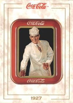 #28 Serving Tray - 1993 Collect-A-Card Coca-Cola Collection Series 1