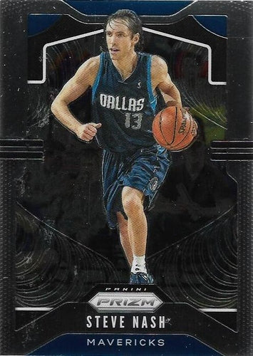 #28 Steve Nash - Dallas Mavericks - 2019-20 Panini Prizm Basketball