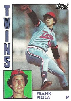 #28 Frank Viola - Minnesota Twins - 1984 Topps Baseball