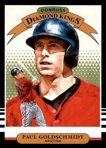 #28 Paul Goldschmidt - Arizona Diamondbacks - 2019 Donruss Baseball