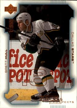 #28 Brett Hull - Dallas Stars - 2000-01 Upper Deck Pros & Prospects Hockey