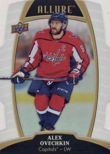 #28 Alex Ovechkin - Washington Capitals - 2019-20 Upper Deck Allure - White Rainbow Hockey