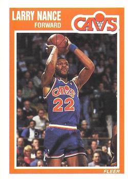 #28 Larry Nance - Cleveland Cavaliers - 1989-90 Fleer Basketball