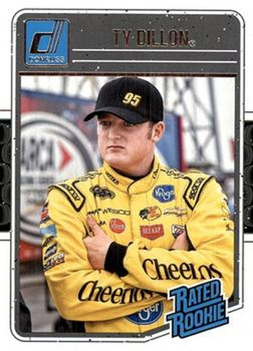 #28 Ty Dillon - Circle Sport - Leavine Family Racing - 2017 Donruss Racing