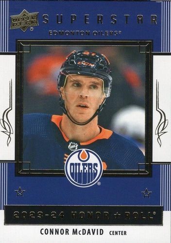 #HR-28 Connor McDavid - Edmonton Oilers - 2023-24 Upper Deck - Honor Roll Hockey