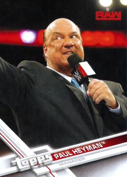 #28 Paul Heyman - 2017 Topps WWE Wrestling