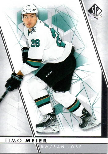 #28 Timo Meier - San Jose Sharks - 2022-23 SP Authentic Hockey