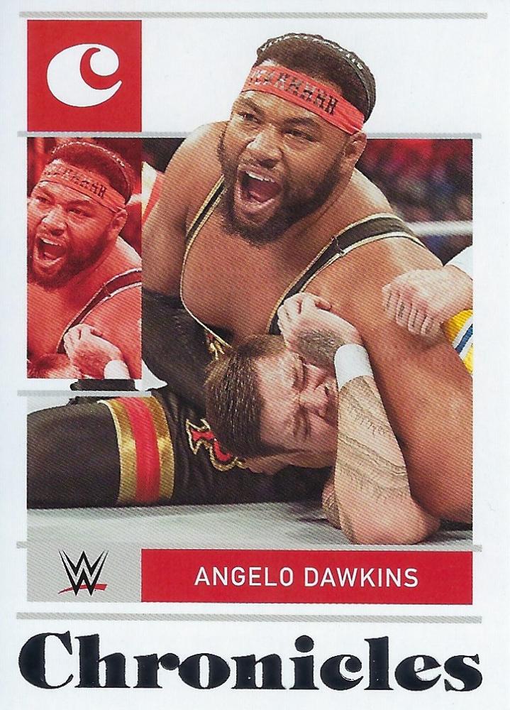 #28 Angelo Dawkins - 2022 Panini Chronicles WWE Wrestling