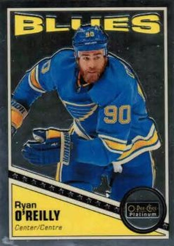 #R-28 Ryan O'Reilly - St. Louis Blues - 2019-20 O-Pee-Chee Platinum - Retro Hockey