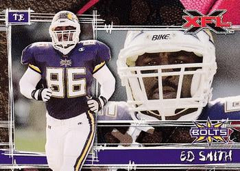 #28 Ed Smith - Birmingham Thunderbolts - 2001 Topps XFL Football