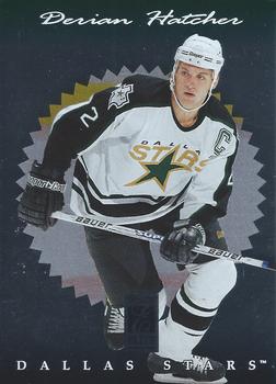 #28 Derian Hatcher - Dallas Stars - 1996-97 Donruss Elite Hockey
