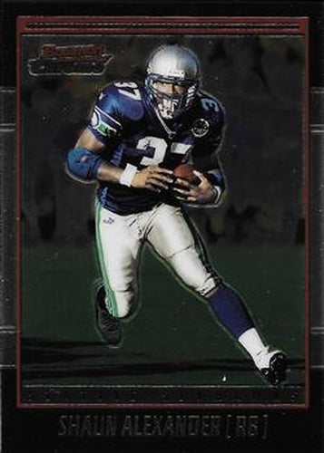 #28 Shaun Alexander - Seattle Seahawks - 2001 Bowman Chrome Football