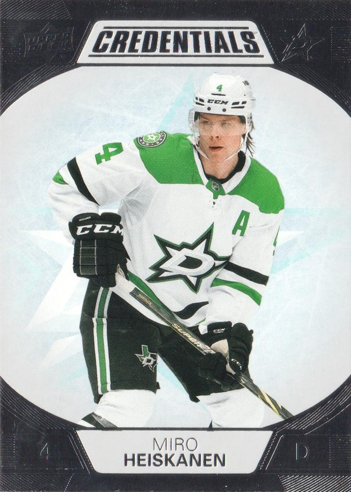 #28 Miro Heiskanen - Dallas Stars - 2022-23 Upper Deck Credentials Hockey
