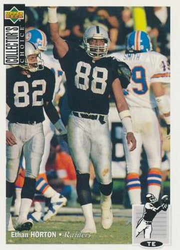 #290 Ethan Horton - Los Angeles Raiders - 1994 Collector's Choice Football