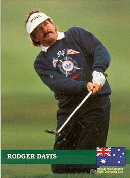 #E10 Rodger Davis - 1992 Pro Set PGA Tour Golf