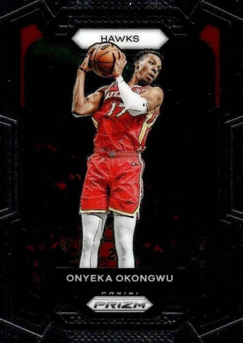 #290 Onyeka Okongwu - Atlanta Hawks - 2023-24 Panini Prizm Basketball