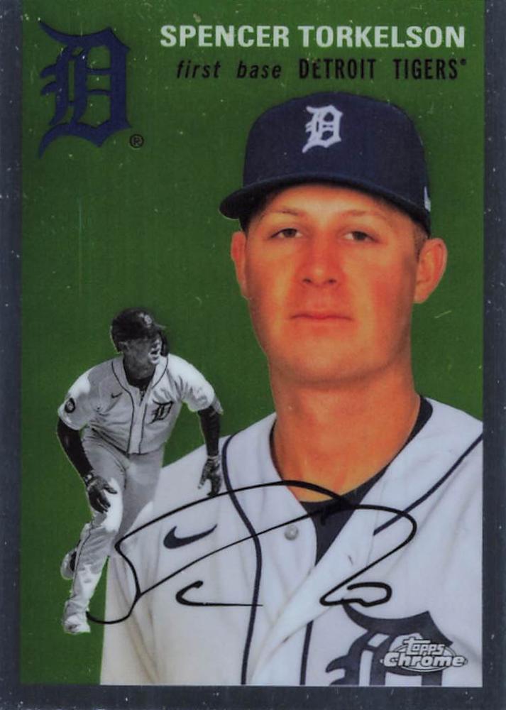 #290 Spencer Torkelson - Detroit Tigers - 2023 Topps Chrome Platinum Anniversary Baseball