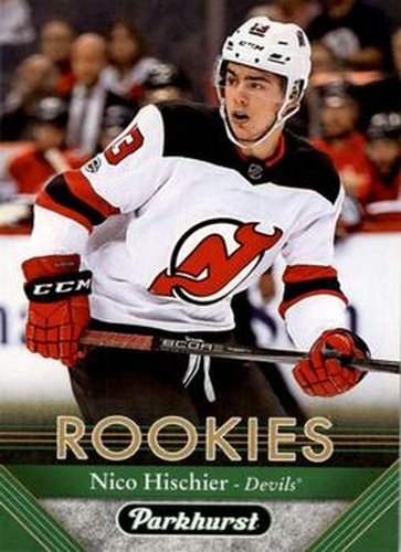 #290 Nico Hischier - New Jersey Devils - 2017-18 Parkhurst Hockey