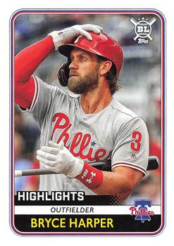 #290 Bryce Harper - Philadelphia Phillies - 2020 Topps Big League Baseball