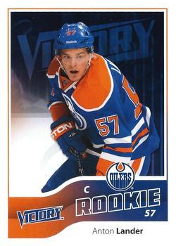 #290 Anton Lander - Edmonton Oilers - 2011-12 Upper Deck Victory Update Hockey
